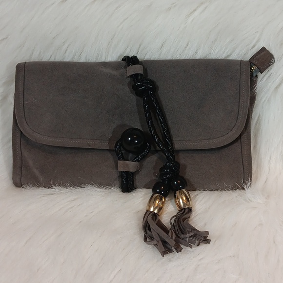 Tantra Gray/ Bluish Crossbody Bag - Picture 1 of 5